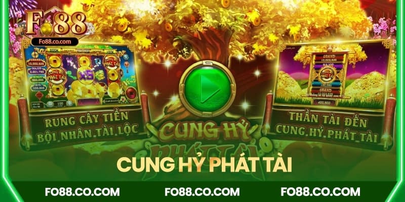 Cung hỷ phát tài – Game slot thần tài cực hot tại FO88