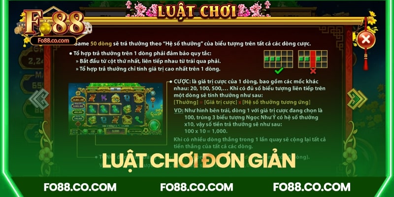 Luật chơi Cung Hỷ Phát Tài đơn giản, dễ chơi dễ phát tài