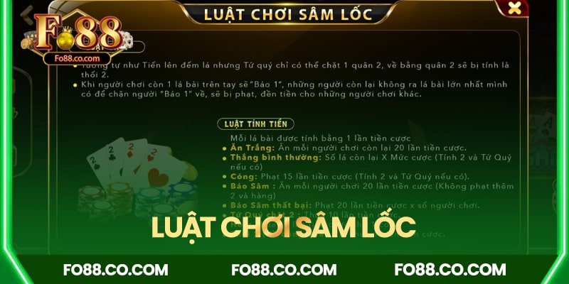Nên đọc luật chơi Sâm Lốc trước khi chơi