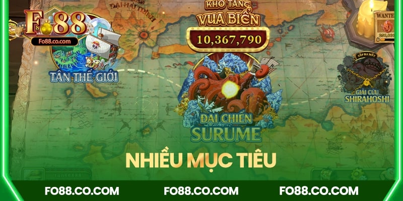 Nhiều kho báu để truy tìm