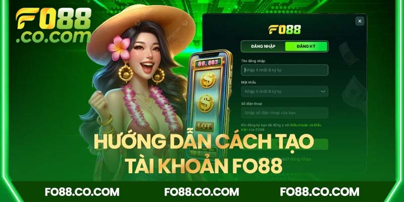 Hướng dẫn cách tạo tài khoản FO88 chi tiết