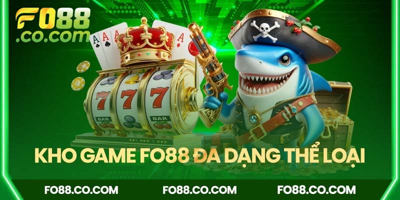 Kho game FO88 đa dạng thể loại game đổi thưởng